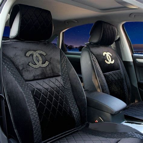 replica chanel car seat covers|Chanel faux car seat cover .